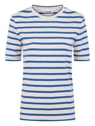 Jil Sander striped T-shirt - Beige