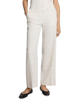 Theory Classic Linen-Blend Pant