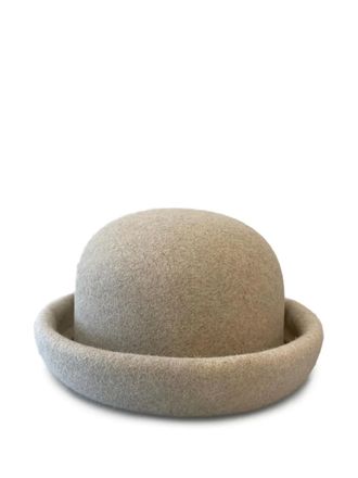 Loro Piana Hoed met ronde kroon - Beige