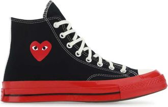 Comme Des Gar&ccedil;ons Red Sole Chuck 70 High Top - Heren - Sneakers - Zwart - 38 EU - Schoenen