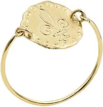 Ines De La Fressange Balulys Ring - Dames - Ringen - Geel - 52 MM - Accessoires