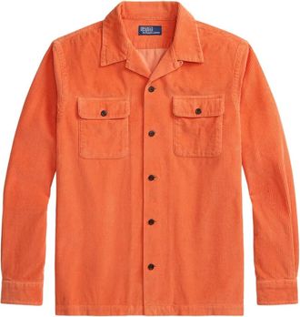 Polo Ralph Lauren Ribfluwelen shirtjack - Oranje