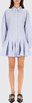 Ganni Dress GANNI Woman color Violet