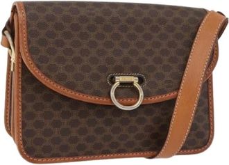 Celine Pre-owned Cross Body Bags, female, Brown, Size: ONE SIZE Pre-owned Vintage Shoulder Bag