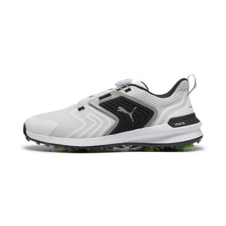 Puma Mens Ignite Innovate Disc Golf Shoes, Feather Gray Black, 8.5 UK
