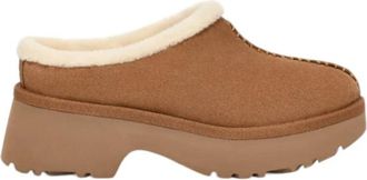 UGG New Heights Cozy Clogs Chestnut - Dames - Klompen - Bruin - 43 EU - Wol - Schoenen