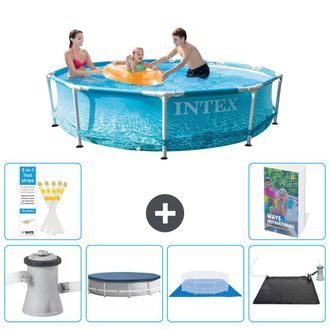 Intex Piscina Con Estructura Redonda - 305x76 Cm - 7-piezas S214