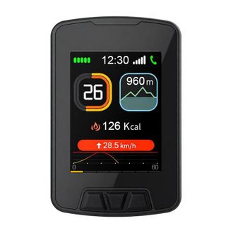 OEM Ciclocomputador Gps Inal&aacute;mbrico, Resistente Al Agua, Con Gran Pantalla Lcd A Color, Mapas, Navegaci&oacute;n Y Recargable (para Bicicletas, Bicicletas El&eacute;ctr