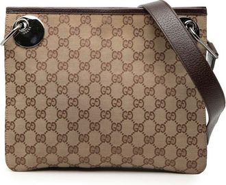 Gucci Pre-owned Gucci GG Canvas Eclipse Crossbody 120841 213048