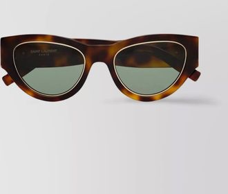 Saint Laurent printed acetate sunglasses