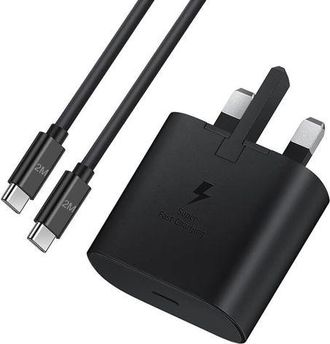 OEM Cargador R&aacute;pido Usb C De 45 W Y Cable Vnook De 2 M Con Conector Tipo C Compatible Con Samsung Galaxy S23, S24 Y S22