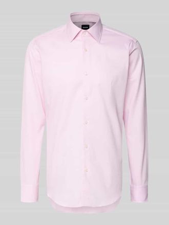HUGO BOSS Regular Fit Freizeithemd aus Baumwoll-Mix Modell H-JOE-K-C1-261 in Rose, Gr&ouml;&szlig;e 39
