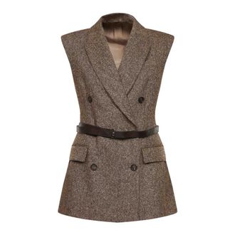Brunello Cucinelli Donna, Giacche, Marrone, XL, new