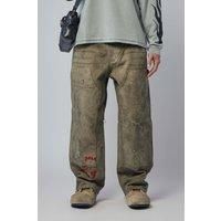 Paly Hollywood Been Thru It Waxed Canvas Dbl Knee Pant