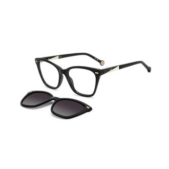 Carolina Herrera Optisch montuur met clip-on - Dames - Accessoires - Zwart - Maat: 53 MM