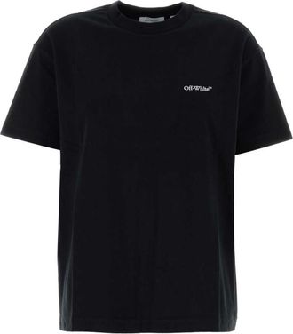 Off-white Black Logo Crew Neck T-Shirt