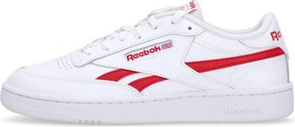 Reebok Club C Revenge Heren Lage Schoen Cloud White/vector Red/cloud White - Heren - Tennisschoenen - Wit - 44 EU - Fitness