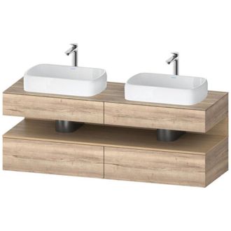 Duravit Qatego Consola Mueble Bajo Lavabo, 2 Extensiones, 2 - Duravit