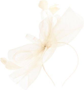 San Diego Hat Company Fascinator with Feathers in Ivory at Nordstrom Rack