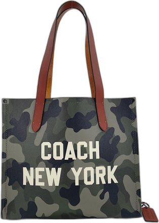 Coach Green Tote Bag (Pre-Owned)
