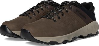 Columbia Newton Nimble Leather Mens Shoes Tundra/Black : 10.5 D - Medium