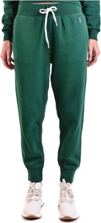 Polo Ralph Lauren Casual herenbroeken voor dagelijks gebruik - Dames - Sweatpants - Groen - L - Broeken