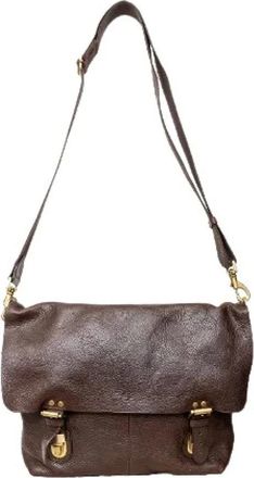 Mulberry Pre-owned Cross Body Bags, male, Brown, Size: ONE SIZE Pre-owned Soft Messenger Bag