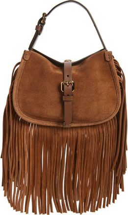 Etro Small Fringe Bag in Biscotto at Nordstrom