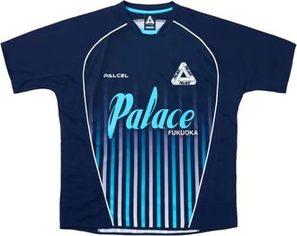 Palace T-shirt con logo - Blu
