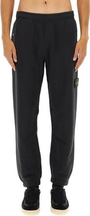 Stone Island Fleece Jogger Pants-Uomo