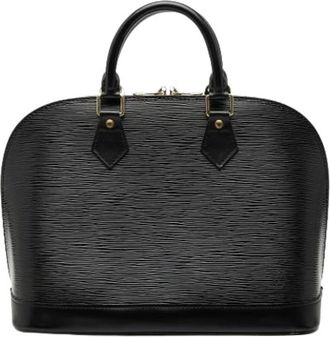 Louis Vuitton Pre-owned Handbags, female, Black, Size: ONE SIZE Pre-owned Alma PM