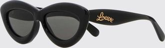 Loewe Cat-Eye Sunglasses in Acetate with Logo Lettering