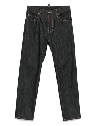 Dsquared2 Cotton Jeans With Contrast Stitching
