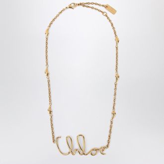 Chloé Chloé Chloé Iconic Gold Necklace