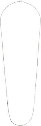 Sterling Forever Silver Basia Dainty Beaded Chain Necklace