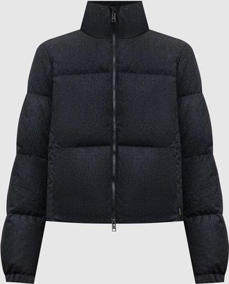 Woolrich bedrukt wollen jack