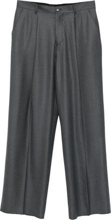 Paura Pantaloni Egon Pence con pieghe - Grigio