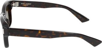 Saint Laurent Mens Sl Sunglasses Havana Acetate