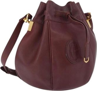 Cartier Pre-owned Bucket Bags, female, Red, Size: ONE SIZE Pre-owned Vintage Bucket Bag