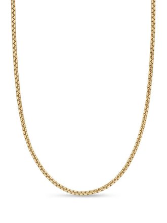 David Yurman 18kt yellow gold Box Chain necklace (2.7mm) - women - 18kt Yellow Gold - One Size