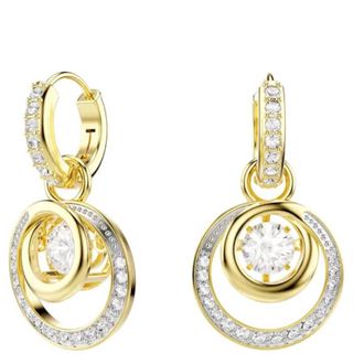 Swarovski Hyperbola Gold-Tone Plated Drop Earrings