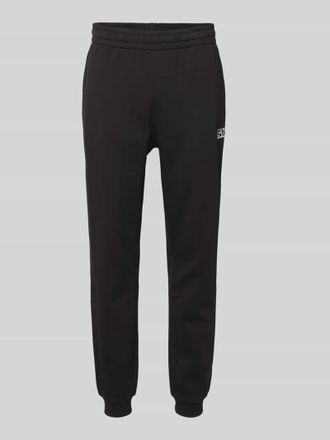 Emporio Armani Sweatpants mit elastischem Bund in Black, Gr&ouml;&szlig;e S