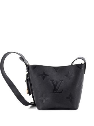 Louis Vuitton All In Monogram Empreinte Giant BB bucket bag - Zwart