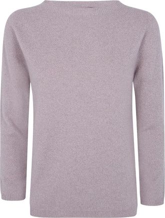 Fabiana Filippi Jersey de Punto Plateado - Knitwear - Mujer - Rosa - 2XS