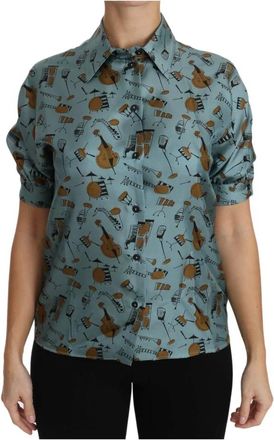 Dolce & Gabbana Shirts - Dames - Overhemden - Veelkleurig - 2XS - Overhemden