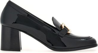 Ferragamo 60mm Gancini-buckle patent leather pumps - women - Patent Calf Leather/Goat Skin - 6.5D - Black