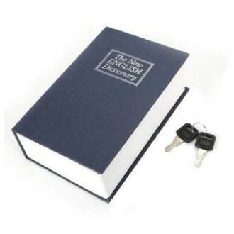 Trade Shop Trade Shop - Libro Caja Fuerte Hucha Secreto Dinero Joyer&iacute;a De Dinero 265 X 200 X 65 Mm