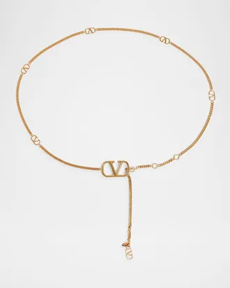 Valentino Garavani VLogo Signature Chain Belt