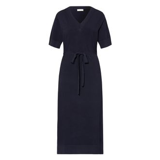 Cat Noir Vestido de punto en viscosa t&eacute;cnica - Dresses - Mujer - Azul - S