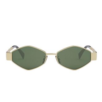 Celine Sunglasses Cl40254 U 30 N Triomphe Gold/Dark Gray Unisex